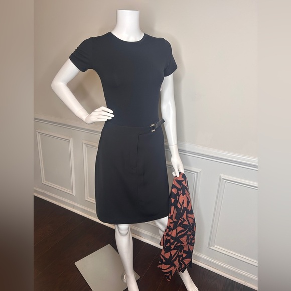 Women's Linen Short Sleeve Button Down Camp Shirt- A New Day Floral - Picture 8 of 14